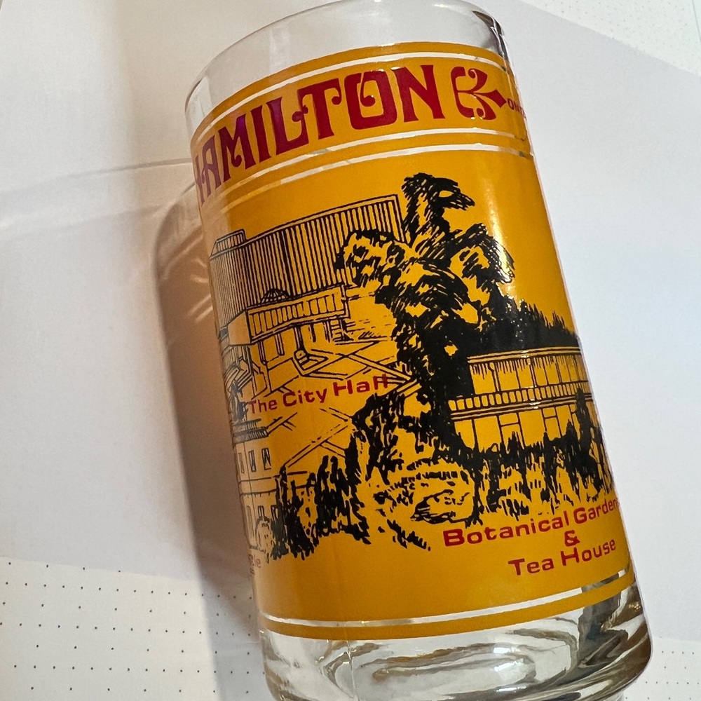 Vintage Hamilton Ontario Beer Mug of Botanical Gardens Dundurn Castle City Hall